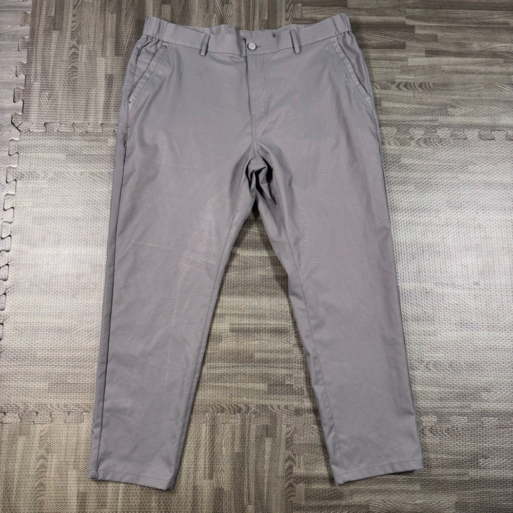 Jack Archer Pants Mens 36x27 Gray Jetsetter Classic Performance Tech Athleisure
